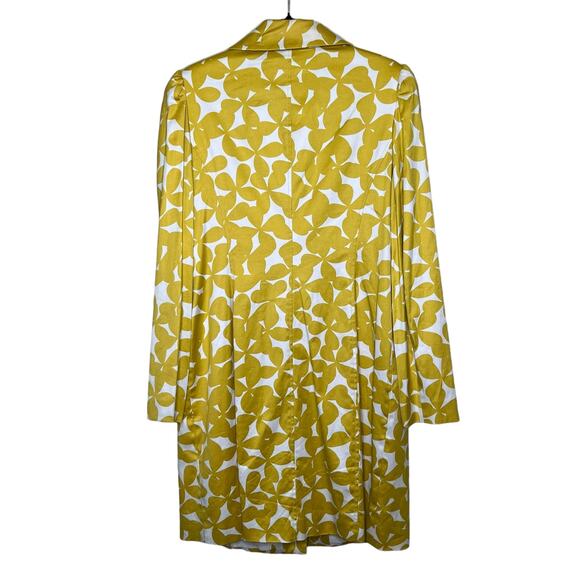 Inc International Concepts Yellow and White Dress Jacket - size 16 - Picture 5 of 7